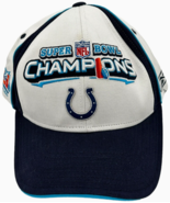 Indianapolis Colts super bowl champions XLI 2007 reebok on field hat OSFA - $47.02 CAD
