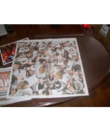 BLACKHAWKS 20 PAGE &amp; GLOSSY 2010 TEAM PHOTO STANLEY CUP COMMEMORATIVE TR... - $1,298.35 MXN