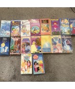 Lot Of 17 Children's Cartoons VHS Tapes 1980s 90s Grimms Punky Brewster Madeline - $14.85