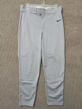 Nike Vapor Select Baseball Pants Mens Large Gray BQ6345-052 NEW - $18.68