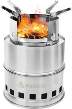 Third Generation Portable Wood Burning Camp Stoves With A, And Backpacking. - $760.88 MXN