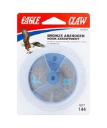 Eagle Claw Bronze Aberdeen Hook Assortment, 144 count - £6.26 GBP