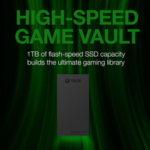 Seagate Game Drive for Xbox 1TB External USB 3.2 Gen 1 Solid State Drive (STLD10 - £137.47 GBP
