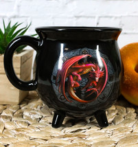 Wicca Sabbats Wheel of The Year Lammas Dragon Heat Color Changing Cauldr... - £19.95 GBP