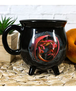 Wicca Sabbats Wheel of The Year Lammas Dragon Heat Color Changing Cauldr... - $24.99
