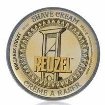 Reuzel Hollands Finest Shave Cream Shaving Skin Care Yellow Tin 10oz 283.5g - £16.29 GBP