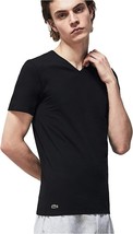 Lacoste Men’s Premium Pima Cotton V-Neck Sport T-Shirt Tonal Croc TH3374... - $445.30 MXN