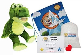 Make Your Own Stuffed Animal Al E Gator 16- No Sew - Kit with Cute Backp... - $22.66
