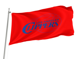 Flag 3x5 outdoor, Los Angeles Clippers NBA ,Size -3x5Ft / 90x150cm,Garden flags - £23.37 GBP