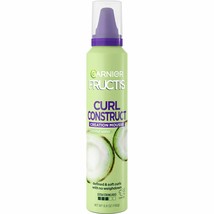3 Pack Garnier Fructis Style Curl Construct Creation Mousse, For Curly HAIR6.8OZ - £18.99 GBP