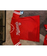 Boys Pullover Jersey Washington Nationals Large 12/14 - £13.18 GBP