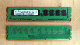 Samsung  1GB DDR3 Memory Module 1Rx8 PC3-8500E-07-10-D0 M391B2873FH0-CF8 - $7.65