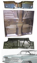 Floor Pan Kit Chevrolet Impala 1959-1960 Made In The USA - $1,999.95