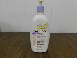 Aveeno Baby Calming Comfort Oatmeal and Lavender Body Lotion 18oz exp 04/24 - £6.34 GBP