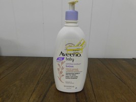 Aveeno Baby Calming Comfort Oatmeal and Lavender Body Lotion 18oz exp 04/24 - £6.06 GBP