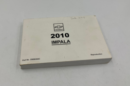 2010 Chevy Impala Owners Manual Handbook OEM E01B33028 - £13.89 GBP