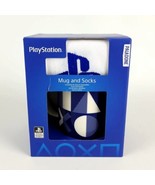 Paladone Playstation Mug And Socks 8-12  Blue White  New  - £21.42 GBP