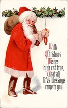 Santa Claus Red Coat 1921 to Berwick Maine Postcard X18 - £4.44 GBP