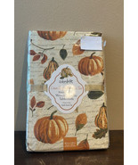 Colordrift Fall Thanksgiving Pumpkin Tablecloth Beige Gold New 60”x120” ... - £35.60 GBP