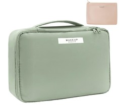 Travel Makeup Bag Cosmetic Bag Makeup Bag Toiletry bag for women and men... - $18.17