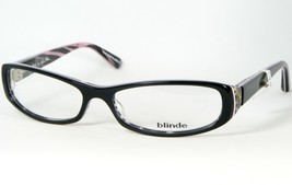 Blinde By Richard Walker Certainly Sexy bk/pz Black Eyeglasses Glasses 57-16-130 - £141.21 GBP