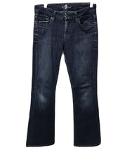 Seven 7 For All Mankind KIMMIE Bootcut Jeans Blue Inseam 29” SZ 26 - £32.59 GBP