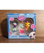 MIP Littlest Pet Shop Jungle Pals G7 Pet Pairs #90 Capybara &amp; #91 Parake... - $11.83