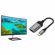 Philips 346B1C UltraWide 34&quot; Curved Monitor, UltraWide QHD 2K, USB-C and... - £404.77 GBP