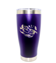 Louisiana State University LSU Tigers Stainless Steel Hot Cold Tumbler 20 oz - £21.49 GBP