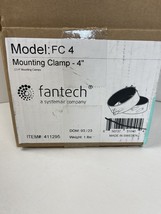 Fantech FC - 4” Duct - Mounting Clamps, Set of 2 - $21.03