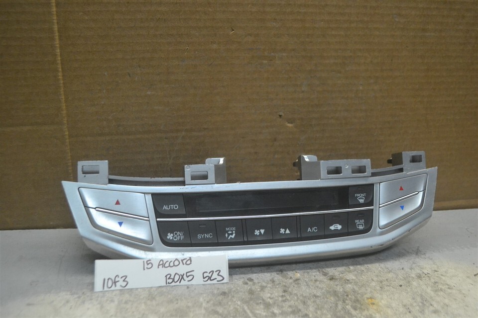 13-15 Honda Accord AC Heat Temperature 79600T2FA611M1 Control 523-10F3-BX5 - $9.79
