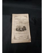 OLD 1853 Methodist Almanac Booklet - Weather, Church, Government, Popula... - $26.79 CAD