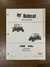 Bobcat 3400 3400XL Utility Vehicle Service Manual Shop Repair 7255691 - £89.52 GBP