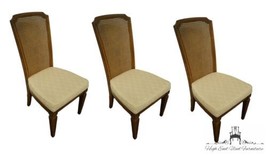 Set Of 3 American Of Martinsville Italian Neoclassical Tuscan Style Cane Back... - £447.78 GBP