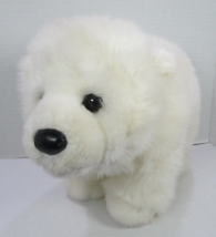 Douglas The Cuddle Toy Plush Polar Bear Stuffed Animal Toy White Collectible 14&quot; - £13.45 GBP