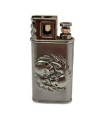 Vintage Lighter Flaming Skulls Mystic Gifts Evil Working But Needs Fluid - $25.99 CAD