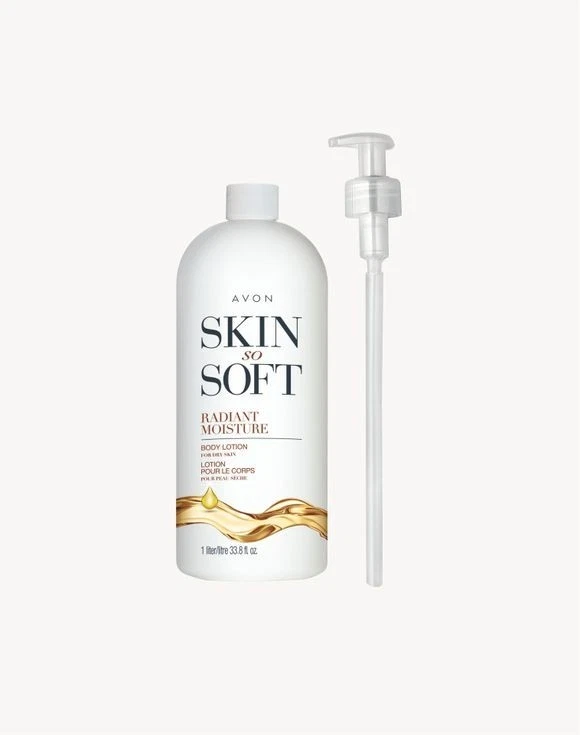 Avon Skin So Soft Bonus-Size Radiant Moisture Body Lotion 1 liter 33.8 f... - $24.99