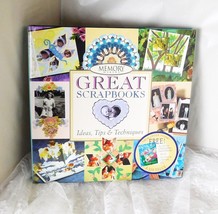 Memory Makers Great Scrapbooks Ideas, Tips &amp; Techniques Hardcover 120 pg... - $13.99