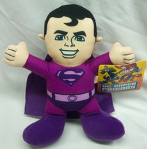 Dc Super Friends Superman In Purple Outfit 9&quot; Plush Stuffed Animal Toy New - £11.87 GBP