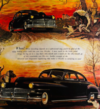 1947 Chrysler Advertisement Vintage Automobilia Fluid Drive Transmission... - $29.99