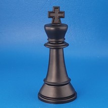 1981 Whitman Chess King Black Hollow Plastic Replacement Game Piece 4833-22 - $9.89