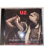 U2 Live At The Orpheum Theater Boston CD November 14, 1981 Very Rare Sou... - $27.58 CAD