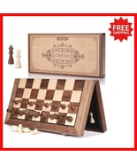 Portable 15.5 Inch Magnetic Chess Set - Ideal Gift for All Ages and Skil... - $935.95 MXN