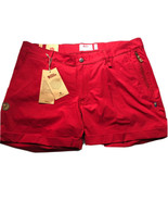 Fjallraven Women&#39;s Abisko Stretch Shorts Red Size 48 US 37 New NWT - £44.59 GBP