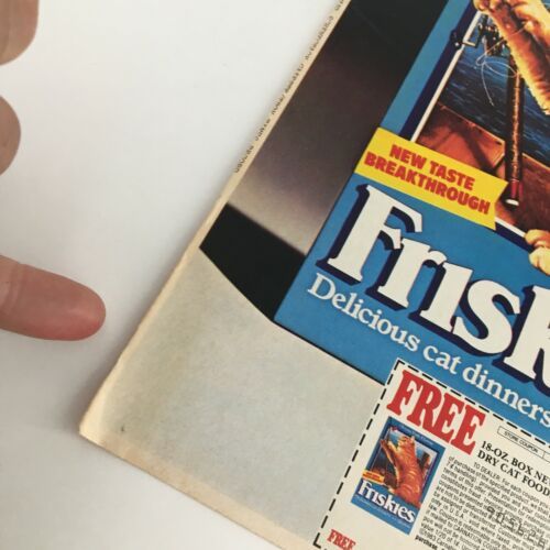 1983 Friskies Delicious Cat Dinners Circular Coupon Advertisement Item image 3