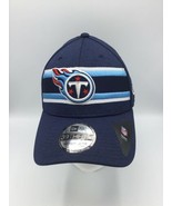 NEW ERA Tennessee Titans 39THIRTY NFL Sideline Flex Hat Navy Size M/L*NEW* - £19.54 GBP