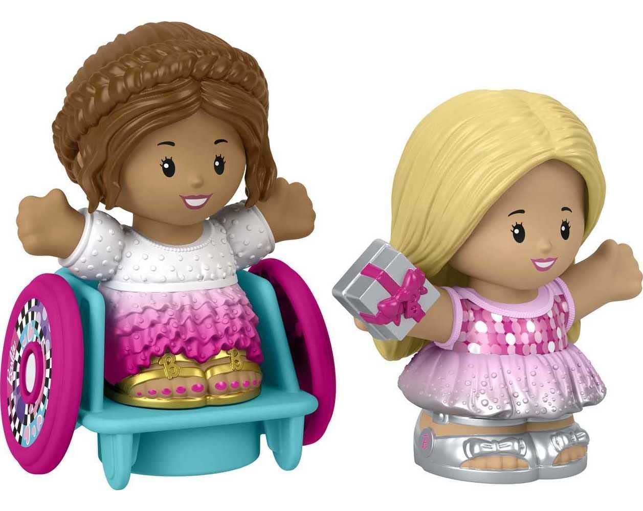 Fisher-Price Little People Barbie Toddler Toys Party Figure Pack, 2 Characters f - $8.86 - $9.85