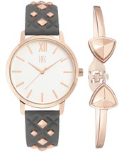 I. N.c. Mujer Oro Rosa Relieve Piel Sintética Correa Tuercas 38mm Reloj + - £27.63 GBP