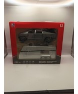 Dark Gray Tesla Cyber Truck, Quad, Camper 1:24 Scale New, Box Has Tear O... - $31.88 CAD