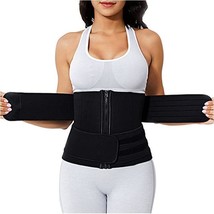 Waist Trimmer for Women, Neoprene Sauna Waist Trainer Belt Zipper (Size:... - $24.18